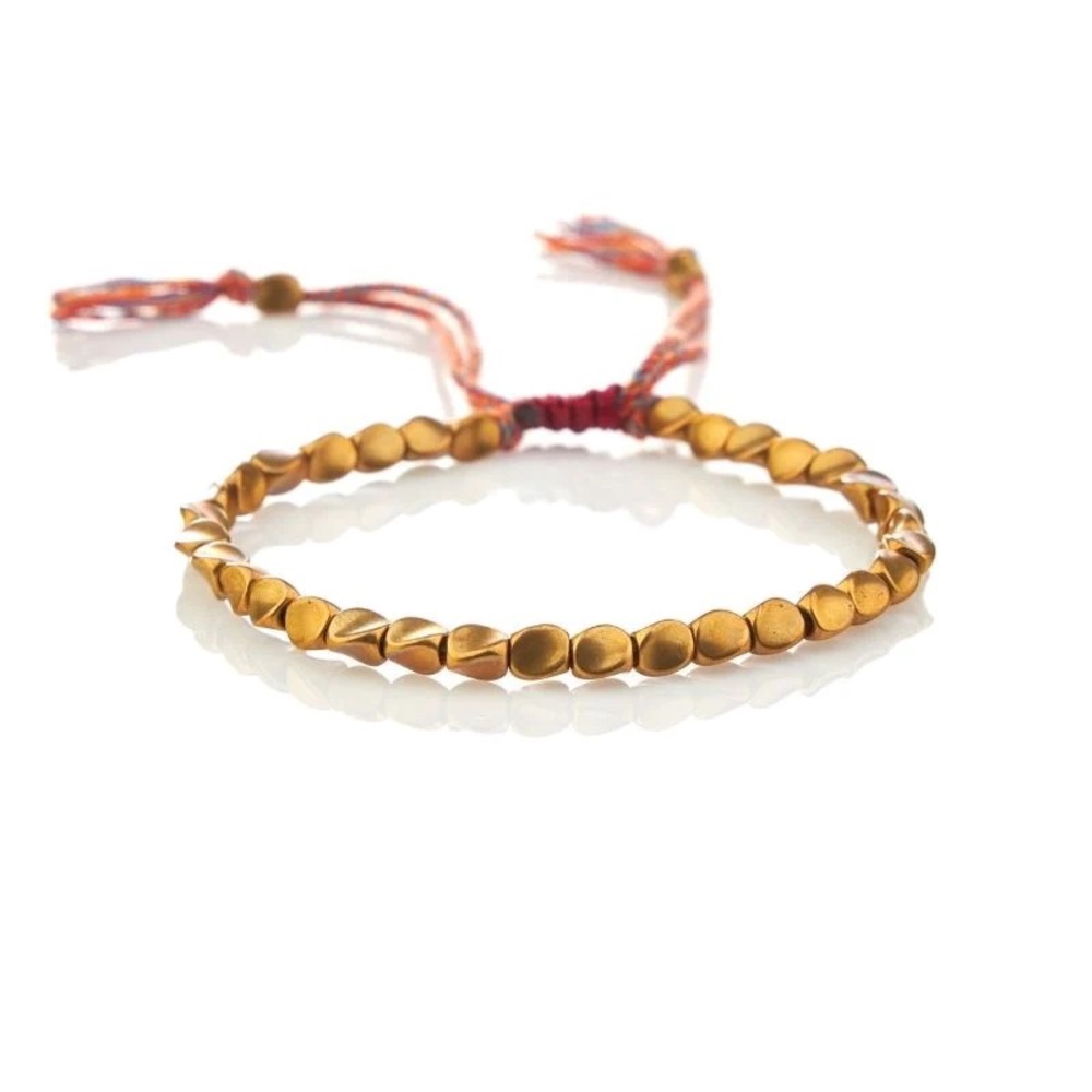 Tibetan Copper Beads Bracelet